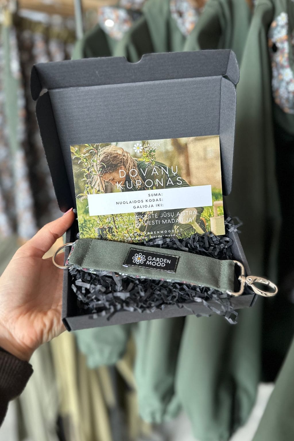 Dovanų kuponas su staigmena