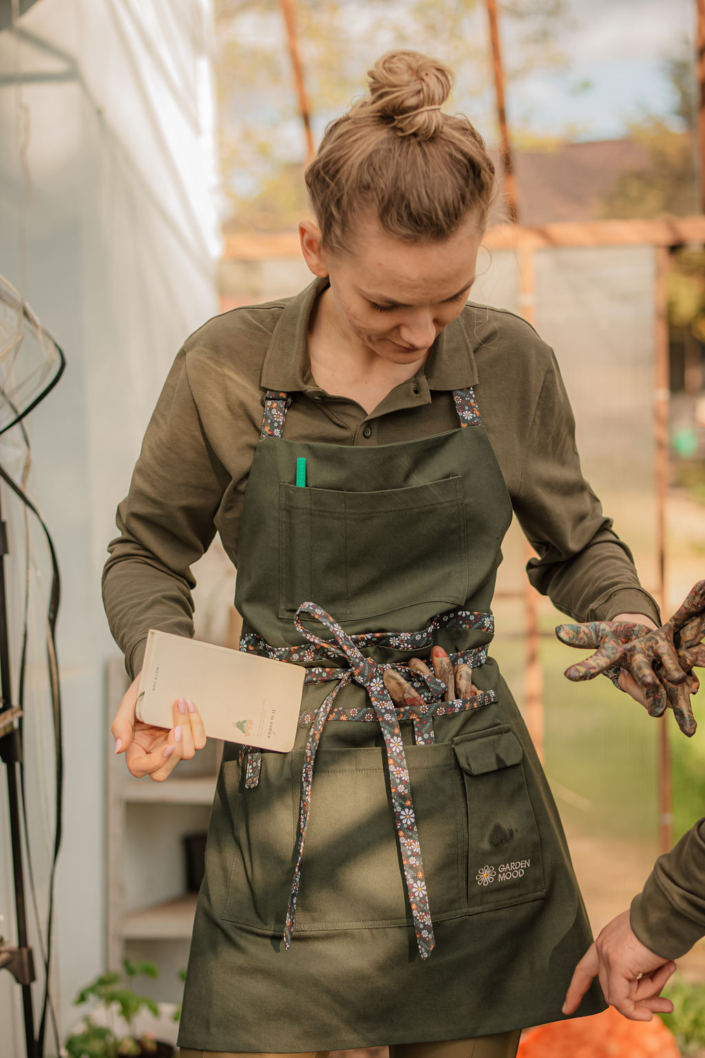 Prijuostė "Transformer" (dvi dalys, kišenės)