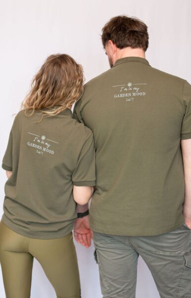 Marškinėliai (trumpos rankovės, unisex) "Garden Mood 24/7"