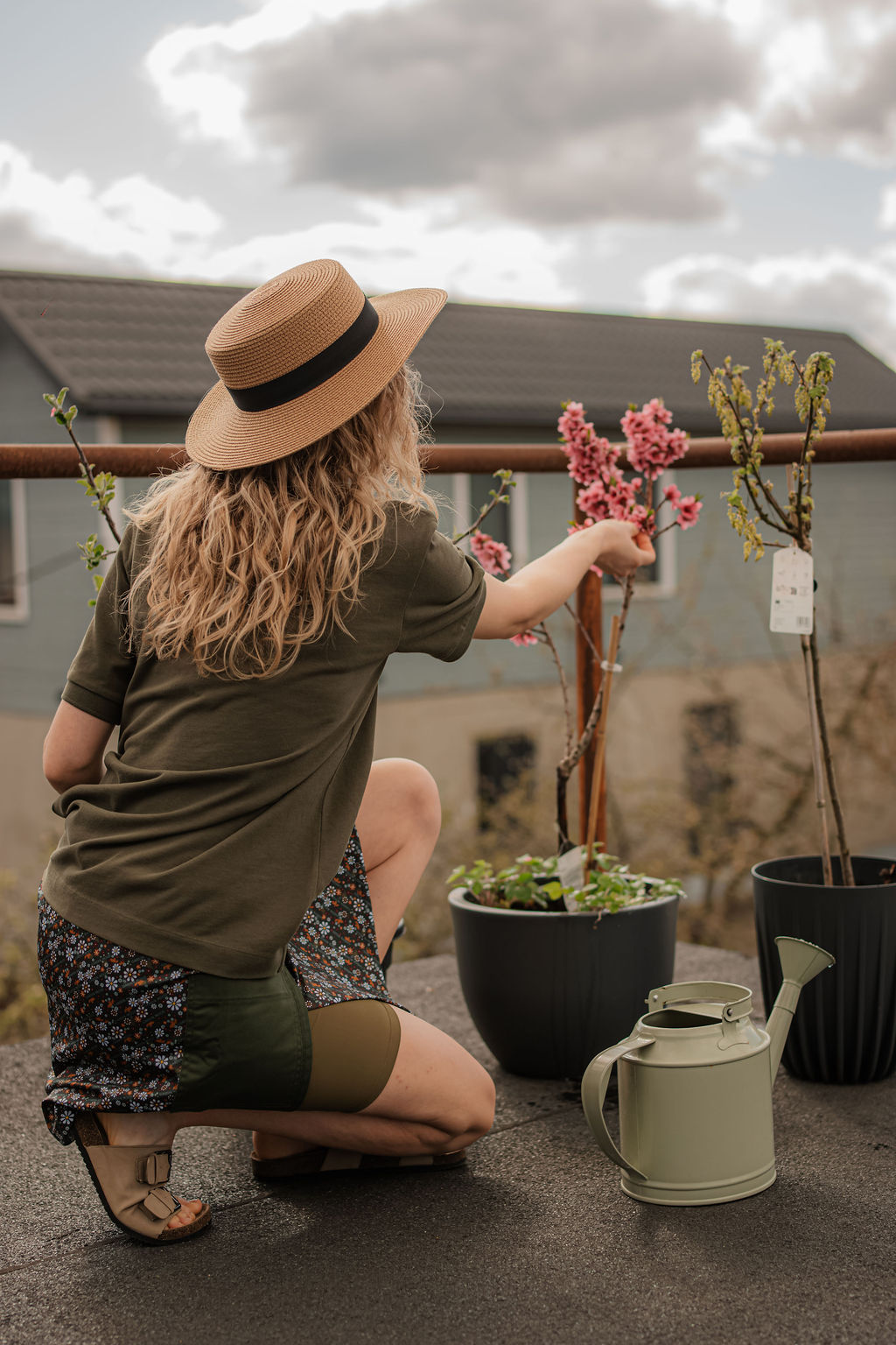 Marškinėliai (trumpos rankovės, unisex) "Garden Mood 24/7"